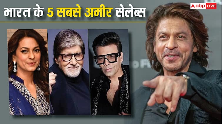 Richest Bollywood Celebs: एक्टिंग से दूर होकर भी भारत की 2nd सबसे अमीर हस्ती बनीं जूही चावला, देखें 5 रईस सेलेब्स की लिस्ट