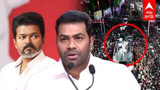 Aadhav Arjuna : நேற்று சர்ச்சை கருத்து.. இன்று ஆதவ் அர்ஜூனா டெல்லி பயணம்... பாஜகவிடம் சரண்டர் ஆகிறதா தவெக?