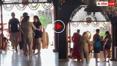 मंदिर में कच्छा पहनकर पहुंची महिला! टोकने पर पंडित और पुलिस से भिड़ खूब मचाया गदर- वीडियो वायरल