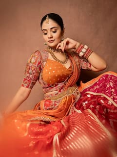 Sreemukhi Photo: નવરાત્રિ પર ટ્રેડિશનલ લુકમાં જોવા મળી શ્રીમુખી, તસવીરો થઈ વાયરલ