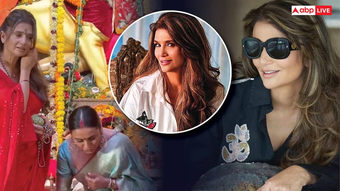 संजय दत्त की एक्स वाइफ की 10 तस्वीरें, रानी मुखर्जी के साथ पूजा पंडाल में हुईं स्पॉट