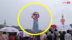 सुपौल सहित बिहार के कई जिलों में भारी बारिश, पटना में रावण के पुतले का सिर टूटा