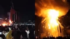 Dussehra Or Nuclear Blast?: Old Video Of Ravana Effigy Explosion Goes Viral | WATCH