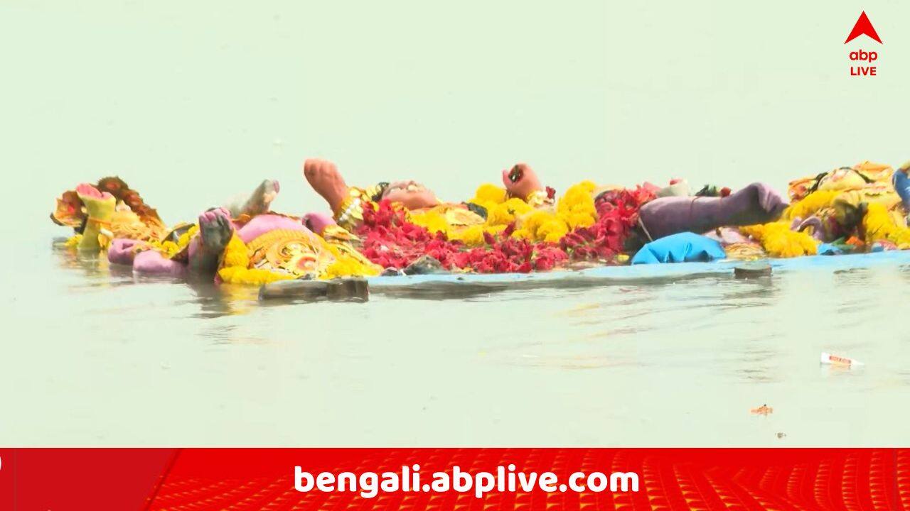 Durga Puja Immersion 2025: দমকা হাওয়া ও ভারী বৃষ্টি শুরু, প্রতিমা নিরঞ্জনের জন্য প্রশাসনের কড়া নজরদারি  দক্ষিণ ২৪ পরগনায়