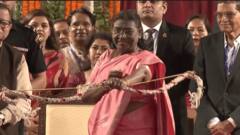 President Droupadi Murmu Participates In Vijayadashami Festivities, Witnesses Ravan Dahan; WATCH