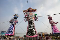 India Glows In Festive Spirit As Dussehra Lights Up The Nation; PICS