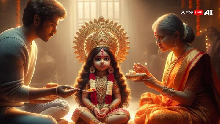 नवरात्रि के नौ दिनों में मां दुर्गा को अलग-अलग दिनों में विशेष तरह के भोग लगाए जाते हैं. इसी तरह मां को विदाई देने से पहले उन्हें दही चूड़ा का भोग लगाया जाता है. आइये जानते हैं इसके पीछे का महत्व.