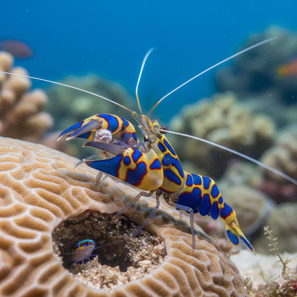 Pistol Shrimp : పిస్టల్ రొయ్యల మిస్టరీ: సూర్యుని కంటే వేడి, తుపాకీ కంటే పెద్ద శబ్దం చేసే జీవి! అమెరికా సైన్యానికి ముప్పుతిప్పలు!