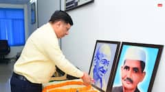 राष्ट्रपिता गांधी और पूर्व पीएम शास्त्री के विचारों को आत्मसात करने का लिया प्रण