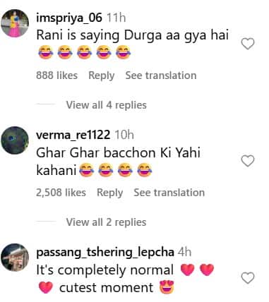 Durga Puja: पंडाल में ‘राम-सीता’ के बेटियां ने किया झगड़ा, तो रानी मुखर्जी ने यूं लडाया लाड, यूजर्स बोले- ‘दुर्गा आ गई है’