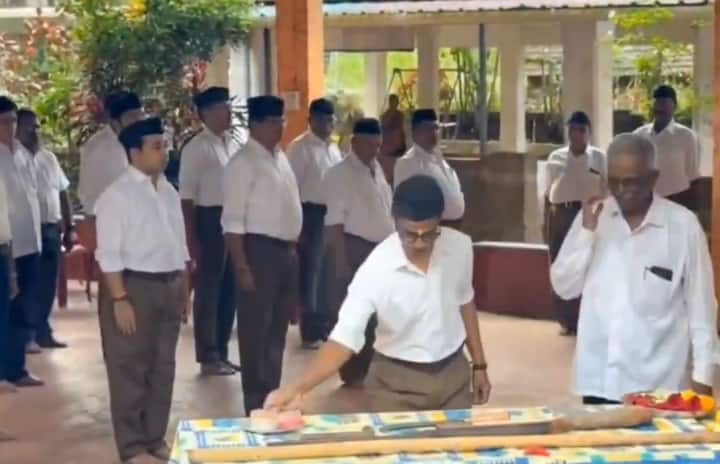 राष्ट्रीय स्वयंसेवक संघाचे विचार हाच खरा भारताची ताकद, असं नितेश राणेंनी सांगितले.