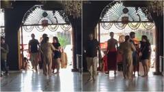 Denied Entry For Wearing Shorts, Woman Clashes With Priest, Cops At Temple. Video Viral