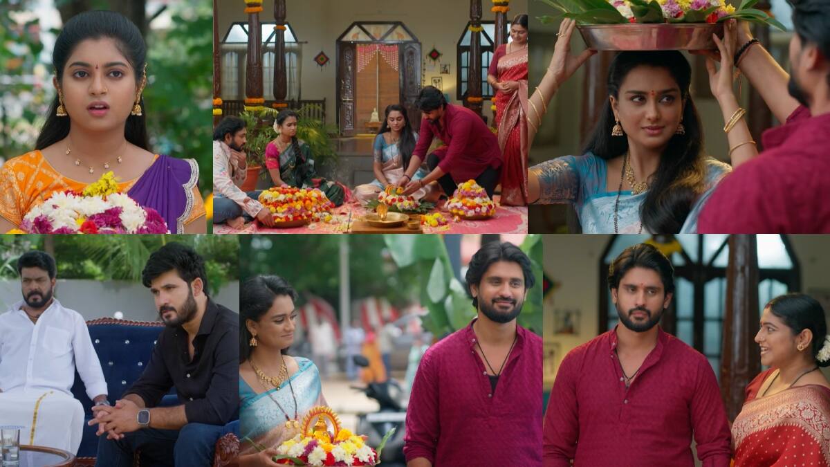 Nuvvunte Naa Jathaga Serial Today October 3rd: నువ్వుంటే నా జతగా: దేవాని చంపేయమని పురుషోత్తంతో చెప్పిన ఆదిత్య! దేవా, మిథునల బతుకమ్మ వేడుక!