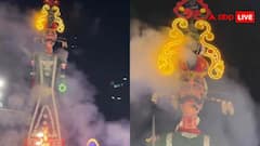 इस रावण ने तो जलने से मना कर दिया... बुलानी पड़ी फायर ब्रिगेड; कोटा में रावण दहन का वीडियो वायरल