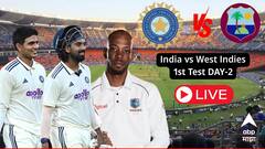 IND vs WI Live Day 2 : राहुल अन् जुरेलनंतर रवींद्र जडेजानेही ठोकले शतक, वेस्ट इंडिजच्या गोलंदाजांना धू धू धुतले, दुसऱ्या दिवशी काय घडलं?