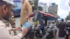 Watch: 'I Love Muhammad' Sticker Being Slapped On Vehicles In Mumbai