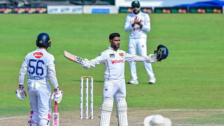 श्रीलंका के सलामी बल्लेबाज पथुम निसांका ने 2 शतक लगाए हैं और वो 2025 में सबसे ज्यादा टेस्ट शतक लगाने वाले टॉप-5 बल्लेबाजों की लिस्ट में चौथे स्थान पर हैं. उन्होंने 3 मैचों में 77.60 की औसत से 388 रन बनाए हैं.