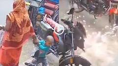 Video: मां के लिए फरिश्ता बना 3 साल का बच्चा, 11 हजार वोल्ट के गिरते तार से बचाई जान, वीडियो वायरल