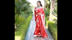 8 Bollywood Actress-Inspired Red Sarees To Slay Karwa Chauth 2025