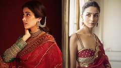 8 Bollywood Actress-Inspired Red Sarees To Slay Karwa Chauth 2025