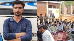 चूरू में ASP की गाड़ी से टक्कर के बाद युवक की मौत, ग्रामीणों ने इन मांगो लेकर दिया धरना