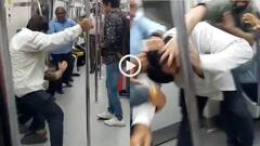 Video: 'मां की गाली देगा?', दिल्ली मेट्रो में सीट विवाद को लेकर बवाल, जमकर हुई हाथापाई, देखें वीडियो