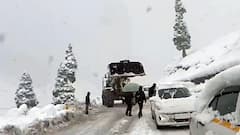 Higher Reaches Of Kashmir Recieve Season's First Snowfall As Winter Arrives Early