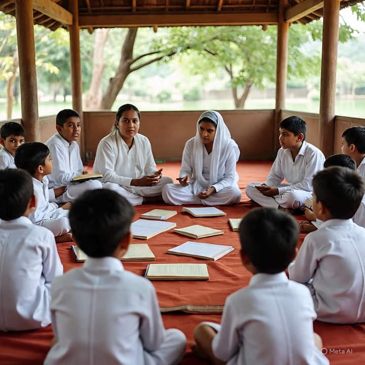 आधुनिक शिक्षण बाजाराभिमुख झाले आहे, तर गुरुकुल मूल्यकेंद्रित आहे, असे संस्थेचे मत आहे. येथे विद्यार्थ्यांना आत्मभान, नम्रता आणि सत्य शिकवले जाते.