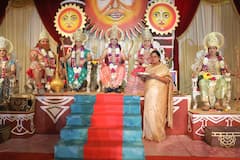 दिल्ली में 'राम तिलक', CM रेखा गुप्ता ने मांगी समृद्धि, राम-भरत मिलन से गूंजा लाल किला