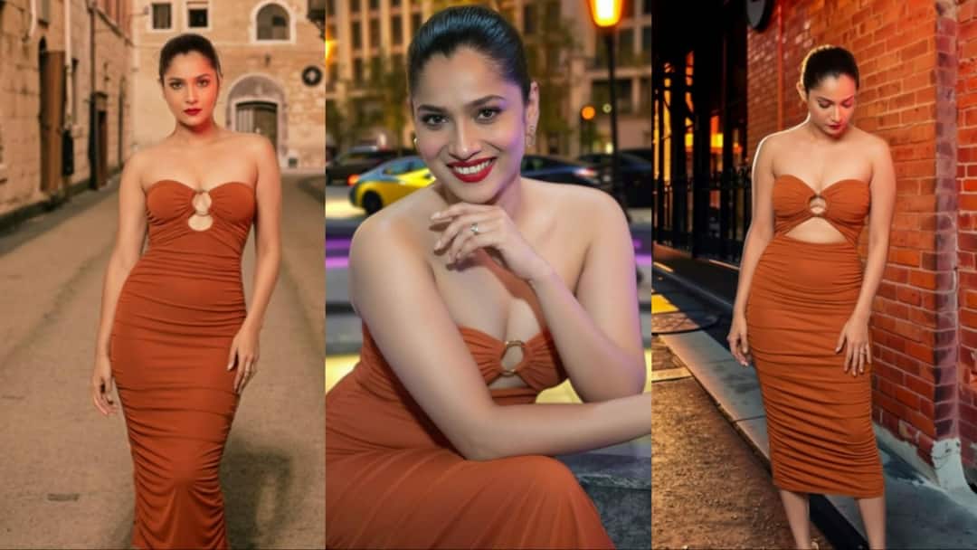 फ्रंटकट ऑफ शोल्डर ड्रेस में अंकिता लोखंडे ने बिखेरा हुस्न का जलवा, तस्वीरें देख आप भी हार बैठेंगे दिल