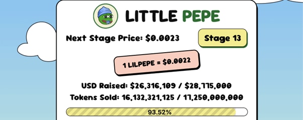 3 Signals That Little Pepe (LILPEPE) Could Be the New Top Meme Coin Set to Match Pepe Coin's (PEPE) Explosive Past