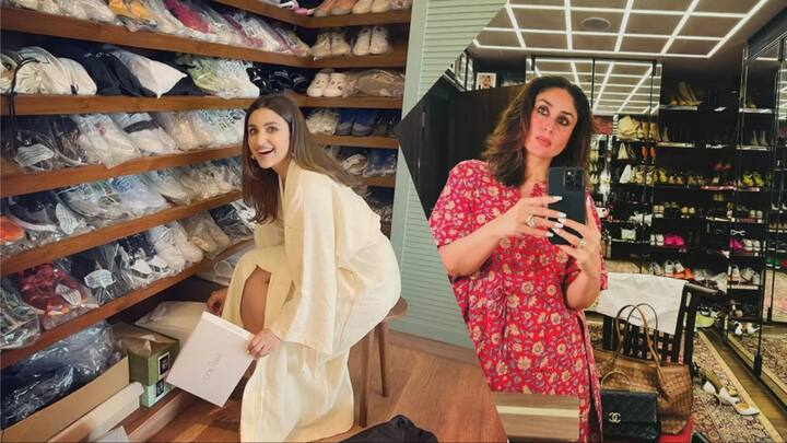Bollywood Stars Luxurious Wardrobe: आज हम आपको बॉलीवुड स्टार्स के घरों की नहीं बल्कि उनके वॉर्डरोब एरिया की झलक दिखा रहे हैं. जिसे देख आप दंग रह जाएंगे.