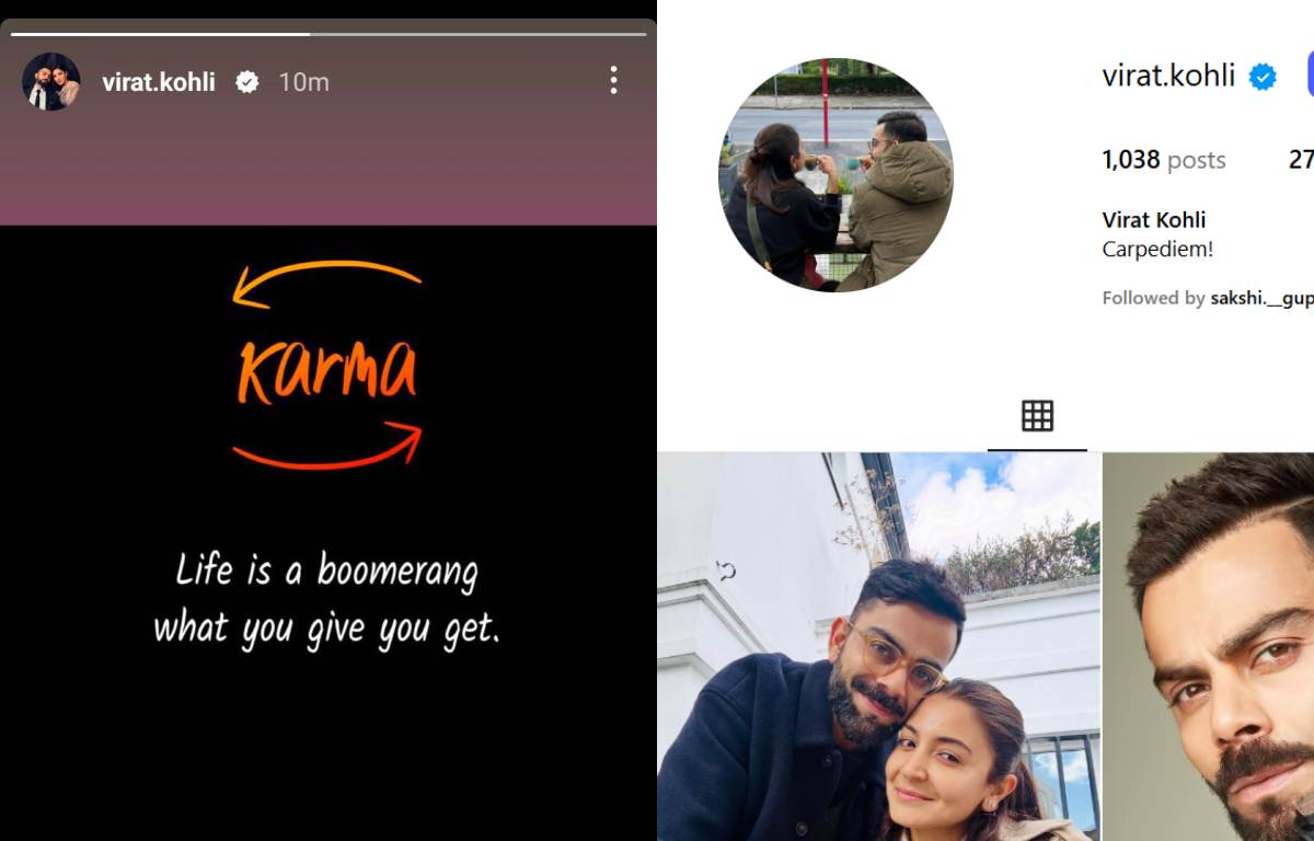 Fact Check: रोहित शर्मा से कप्तानी छीनी गई तो विराट कोहली ने लिए खुलकर मजे, इंस्टा स्टोरी से मचाया हड़कंप; जानें सच
