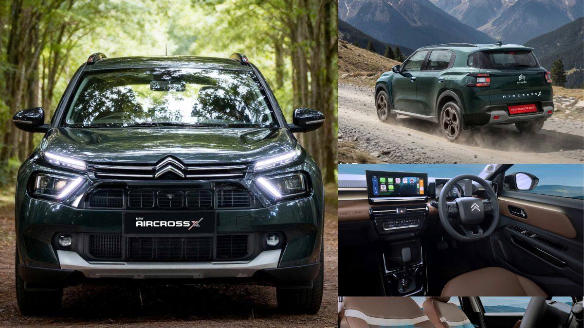 Citroen Aircross X: சிட்ரோயன் ஏர்க்ராஸ் X அறிமுகம் - ஏஐ டெக், 360 டிகிரி கேமரா, டர்போ பவர் இன்ஜின் - விலை எப்படி?