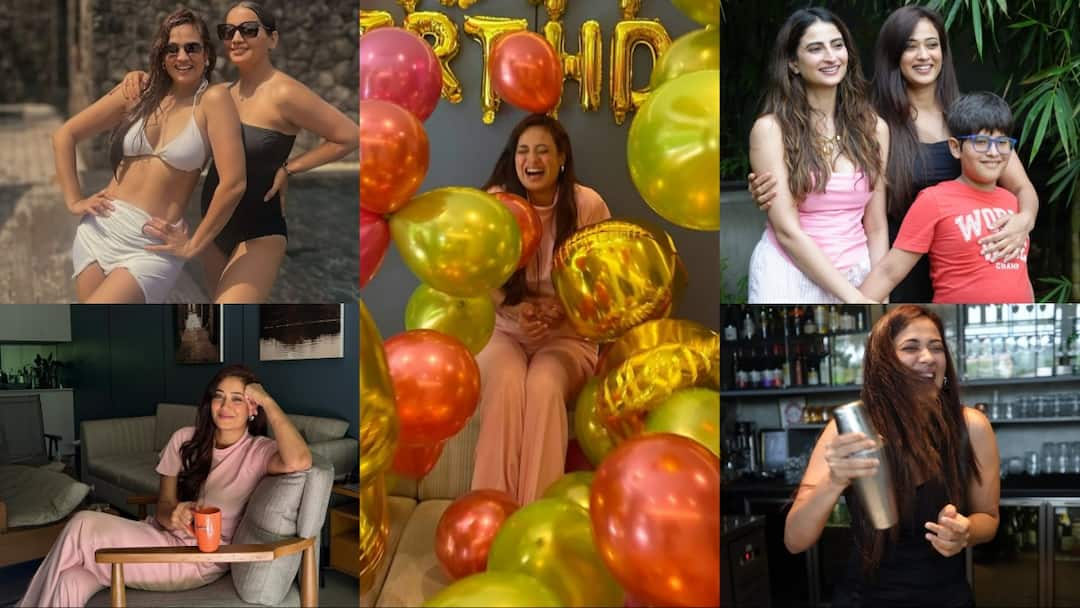 बेटी पलक और खास दोस्तों संग श्वेता तिवारी ने सेलिब्रेट किया बर्थडे, बिकिनी पहन 45 की उम्र में ढाया कहर