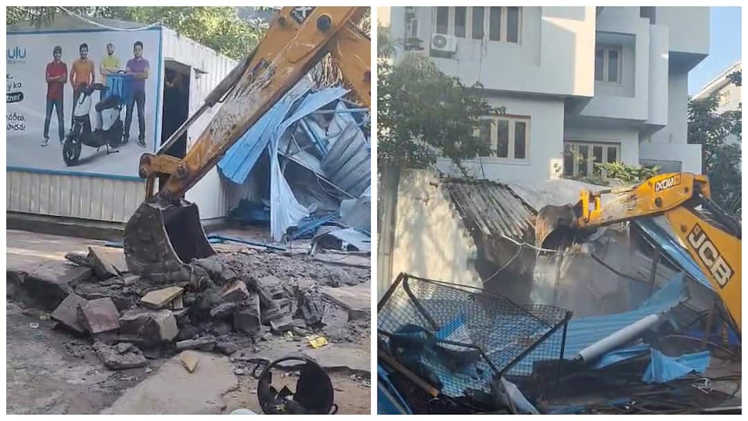 Hydra Demolitions : హైదరాబాద్లోని కొండాపూర్లో రూ.3,600 కోట్ల ప్రభుత్వ భూమిని కాపాడిన 'హైడ్రా'– హైకోర్టు తీర్పు అమలుతో కబ్జాదారులకు షాక్ Hyderabad Kondapur Hydra Demolitions 3600 Crore Land Hydra Demolitions : హైదరాబాద్లోని కొండాపూర్లో రూ.3,600 కోట్ల ప్రభుత్వ భూమిని కాపాడిన 'హైడ్రా'– హైకోర్టు తీర్పు అమలుతో కబ్జాదారులకు షాక్
