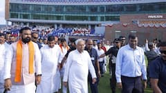 नालंदा में गरजे सीएम नीतीश कुमार, अंतरराष्ट्रीय क्रिकेट स्टेडियम का किया उद्घाटन