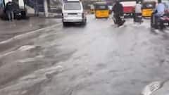 Hyderabad Faces Severe Waterlogging After Heavy Rain Lashes City, More Showers Expected On Monday