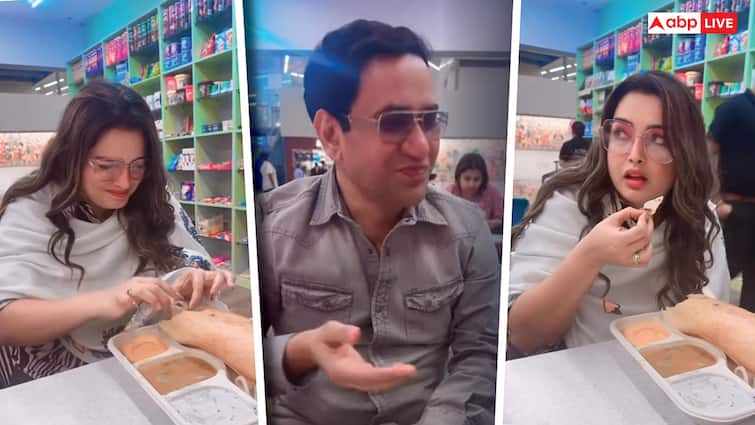 खुलेआम 'चोरी' करते पकड़ी गईं आम्रपाली दुबे, निरहुआ को देखते ही बदल गया चेहरे का रंग