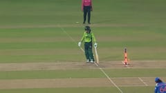 OUT या नॉट आउट? भारत के खिलाफ मैच में पाकिस्तानी बल्लेबाज के रनआउट पर मचा बवाल, जानें क्या कहता है नियम