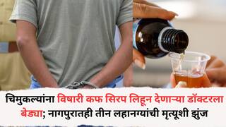 MP Cough Syrup News: चिमुकल्यांना विषारी कफ सिरप लिहून देणाऱ्या डॉक्टरला बेड्या; नागपुरातही तीन लहानग्यांची मृत्यूशी झुंज, प्रशासन अलर्ट मोडवर