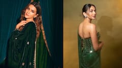 Karwa Chauth 2025: 8 Bollywood-Inspired Green Ethnic Looks To Steal The Spotlight