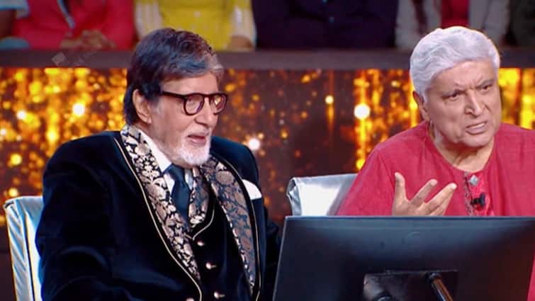 Farhan Akhtar Replaces Amitabh Bachchan As Host On KBC, Leaves Javed Akhtar Speechless Farhan Akhtar Replaces Amitabh Bachchan As Host On KBC, Leaves Javed Akhtar Speechless