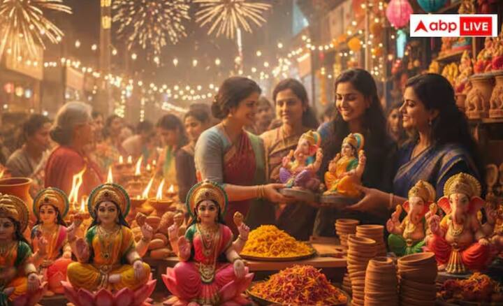 દિવાળી પર લક્ષ્મી-ગણેશની મૂર્તિઓ ખરીદવાથી સુખ, સમૃદ્ધિ  આવે છે તેવું માનવામાં આવે છે, કારણ કે લક્ષ્મી ધન અને સમૃદ્ધિની દેવી છે. મૂર્તિઓ ખરીદતી વખતે તે અલગ હોવી જોઈએ. ગણેશજીની સૂંઢ ડાબી બાજુ હોવી જોઈએ, તેમણે લાડુ અથવા મોદક હાથમાં હોવા જોઈએ અને લક્ષ્મી કમળ પર બિરાજમાન હોવા જોઈએ.
