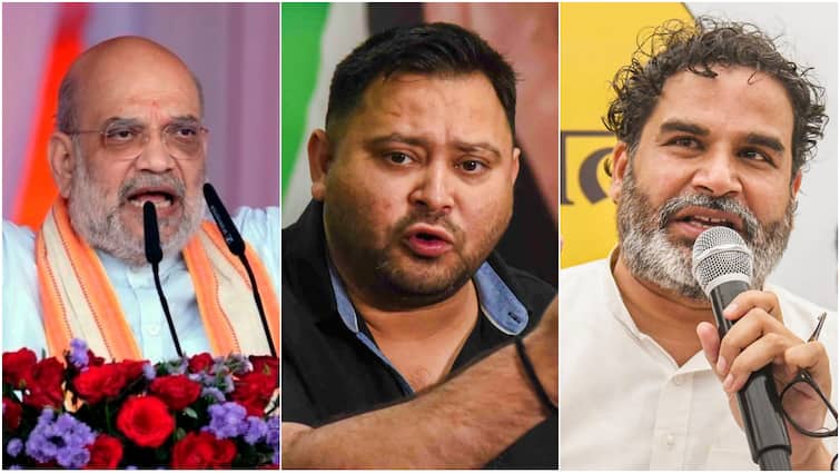 Bihar Election Dates Out: Amit Shah, Tejashwi Yadav, Prashant Kishor, Congress Set Tone For Bat