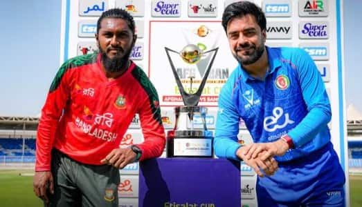 Bangladesh Vs Afghanistan: बांग्लादेश ने तीसरे मैच में अफगानिस्तान को 6 विकेट से हराया, सीरीज पर 3-0 से कब्जा