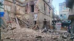 गुजरात के गिर सोमनाथ में 3 मंजिला इमारत ढही, मां-बेटी समेत 3 लोगों की मौत