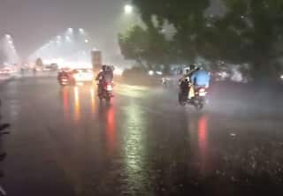 Ahmedabad Rain: હવામાન વિભાગની આગાહી વચ્ચે અમદાવાદમાં ધોધમાર વરસાદ 