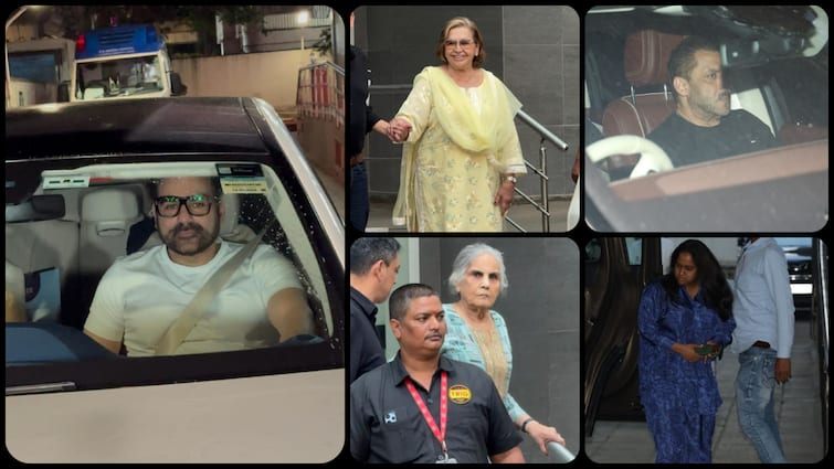 पापा बने अरबाज खान तो पोती से मिलने अस्पताल पहुंचीं सलमा खान, सलमान-अर्पिता भी आए नजर