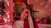 Tina Datta Looks Ethereal In A Classic Red Saree Channeling Festive Radiance